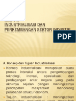 BAB 8 Industrialisasi Dan Perkembangan Sektor Industri