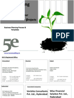 5e Consulting’s Business Planning Process & Templates