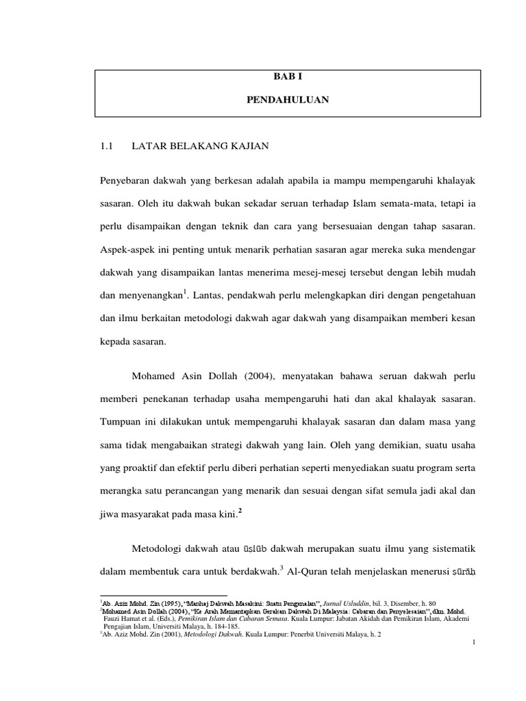 Mesej Dakwah Dan Metode Al Maw Izah Al Hasanah Dalam Filem M Pdf Pdf