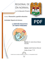 La Gestion Educativa Un Nuevo Paradigma