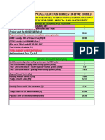 Solar Rooftop Calculation-Domestic (For Home) : Project Cost Rs. 69000/KW (RS) A 69000