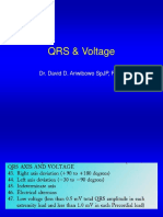 Qrs & Voltage: Dr. David D. Ariwibowo SPJP, Fiha