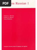Modern Russian Book 1 PDF | PDF | Alphabet | Plural