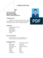 Curriculum Vitae: Siba Kumar Naidu