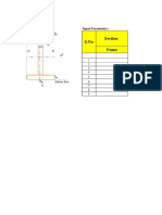 S.No Section Name: Input Parameters