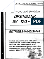 Schaublin 120 VM Manual German