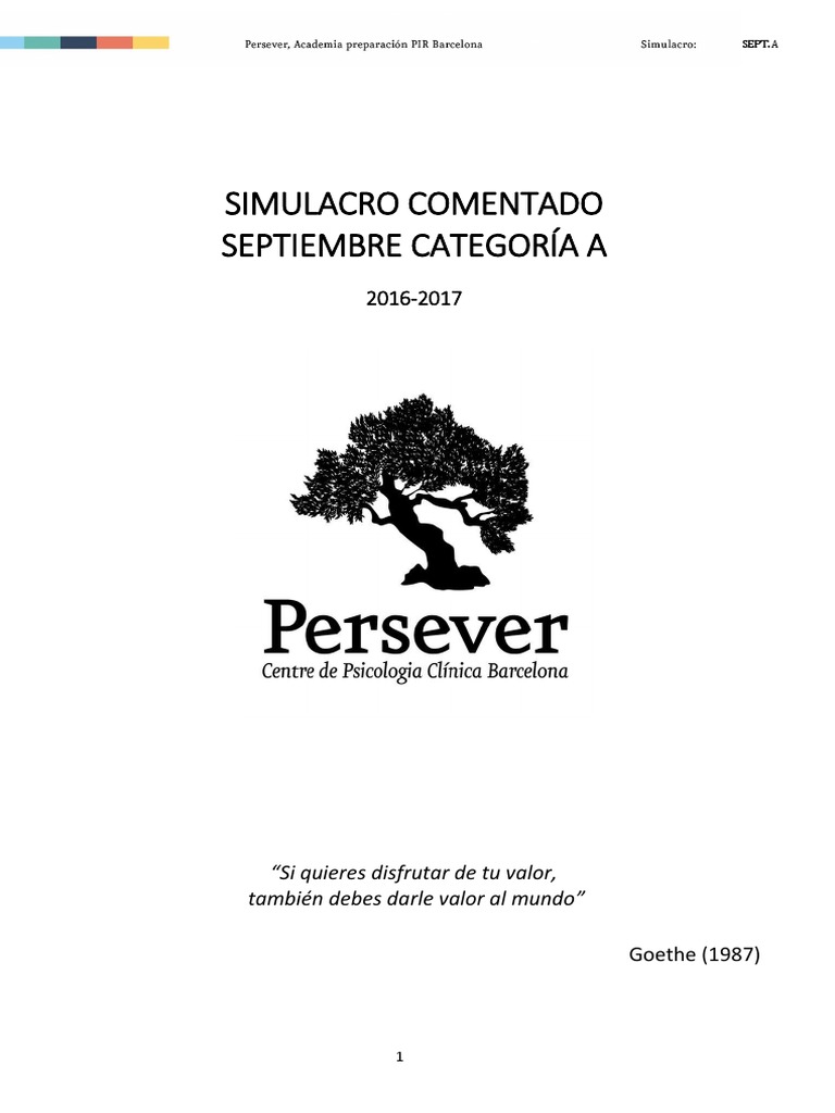 7 Simulacro Comentado Septiembre A 2016 PDF | PDF | Estimador ...