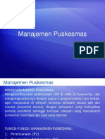 Manajemen Puskesmas