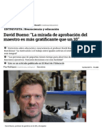 David Bueno_ _La mirada de aprobación del maestro es más gratificante que un 10_