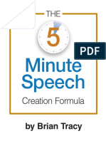 5 Minute Speech  Presentation Skills Brian Tracy PDF.pdf