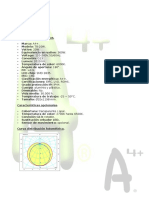 Tubo A4 Plus LED_20W_Caracteristicas Tecnicas