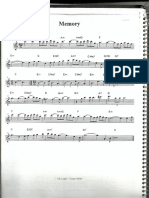 Memory Partitura PDF