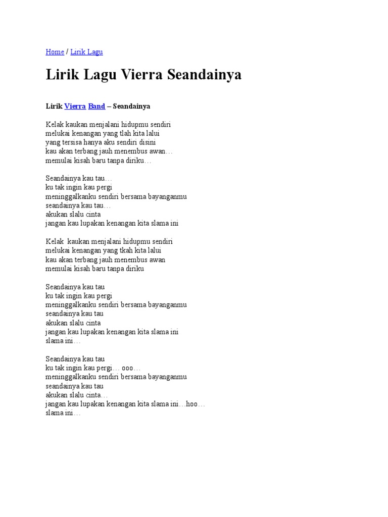 Vierra Seandainya Pdf