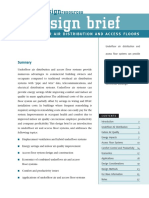 Design Brief-Underfloor Air Distribution PDF