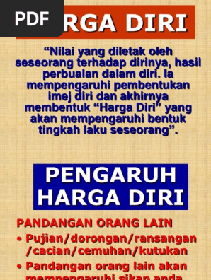 Harga Diri  PDF