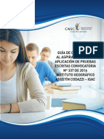 G Pruebas Escritas