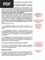 Bloque III - Tema 5 Diseño y POO