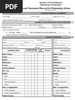 Download School Form 10 SF10 Learners Permanent Academic Record for Elementary School by Sheila Jean Dacillo SN366736007 doc pdf