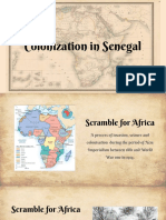 Colonization of Senegal