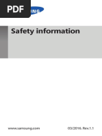 Safety Information For VPS Rev.1.1 160331