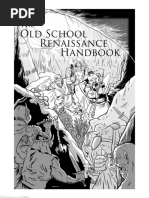 Old School Renaissance Handbook