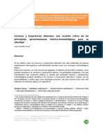 Muñiz Terra, Leticia. Carreras y Trayectorias Laborales: Una Revisión Crítica de Las Principales Aproximaciones Teórico Metodológicas para Su Abordaje