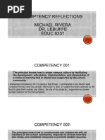rivera michael principal competencies reflection