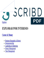 Explorar Por Intereses: Career & Money