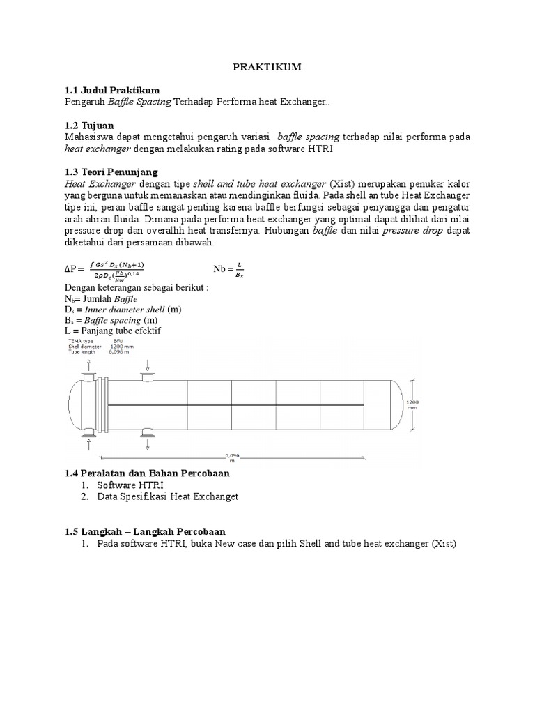 Variasi Baffle Spacing PDF