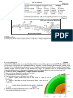Test Scoarta Terestra - Clasa A IX-A B