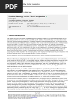 Feminist Theology and The Global Imagination