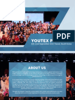 Youtex Program: 9th-13rd September 2017 Seoul, South Korea
