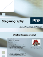 Steganography: Khan, Mohammed Minhajuddin