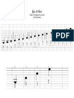 Notas Del Violín Según El Pentagrama & Cuerda PDF