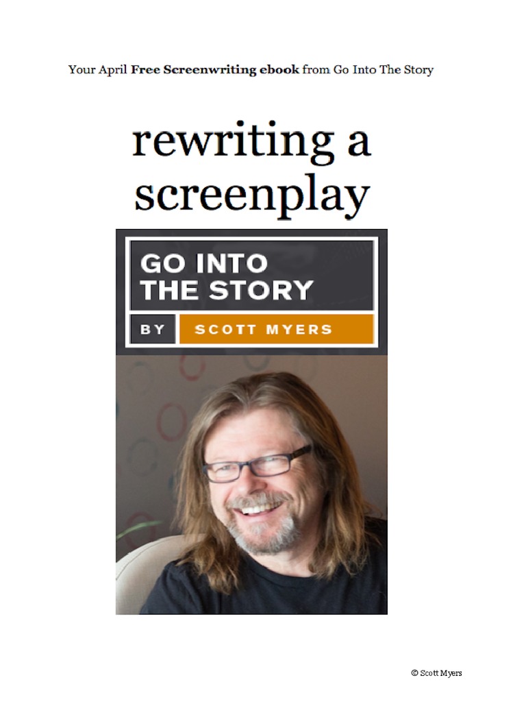 04 Rewriting A Screenplay Scott Myers PDF Screenplay Dorothy Gale
