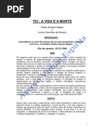 TCI - A Vida e a Morte (Pedro Ernesto Stilpen e Lazaro Sanches de Oliveira)