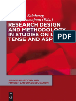 Research Design and Methodology in Studies On L2 Tense and Aspec Anotated