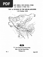 No 3-The 1st Division in The Meuse-Argonne, 1-12 Oct 1918