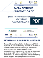 Retele Locale Si Conexiunea La Internet