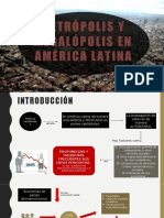 Metrópolis y Megalópolis en AMÉRICA LATINA PRADILLA