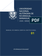 Manual de Marca Gráfica Institucional UNAN-Managua