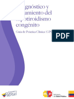 Hipotiroidismo Congénito PDF