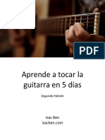 Aprende A Tocar La Guitarra en 5 Días Segunda Edición