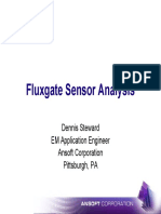 Fluxgate Sensor Analysis in Maxwell
