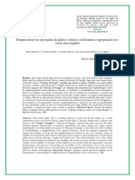 Disputa Moral Em Um Regime de Pânico - Koury e Barbosa