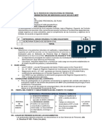 Proceso de Convocatoria