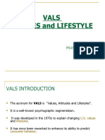 Vals - Values and Lifestyle