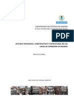 Estudio Tipológico, Constructivo y Estructural de Las Casas de Corredor en Madrid Jaime - Santa - Cruz - Astorqui - Parte - I