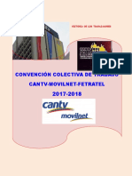 Contrato Colectivo Cantv Movilnet Fetratel 2017 2018