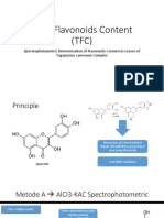 Total Flavonoids Content (TFC)